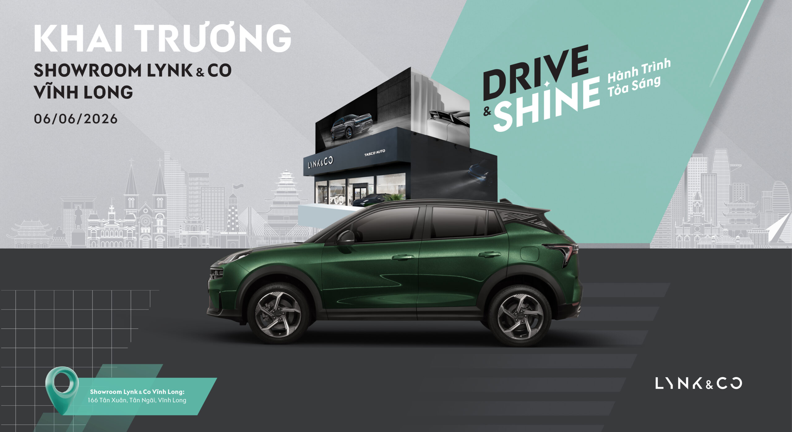 Khai trương Lynk & Co Vinh Long